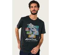 Colour Block Characters Avatar: The Last Airbender T-Shirt Avatar: The Last Airbender Black XL