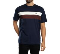 Colour Block T-Shirt Navy/White/Brown XXL