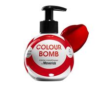 Colour Bomb by Maverick Fire Red Hair Colour Depositing Conditioner 250ml - Vibrant Gloss & Shine, Softening & Nourishing Colour Refresh Treatment, No Mix, Vegan, Ammonia & Peroxide Free