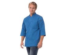 Colour by Chef Works B178-XS 3/4 Sleeve Jacket, X-Small, Blue