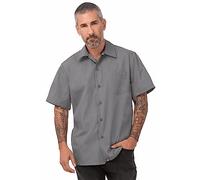 Colour by Chef Works B179-L Cool Vent Chefs Shirt, Large, Grey