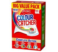 Colour Catcher Complete Action+ Laundry Sheets, Helps to Prevent Colour Run and Protects Brightness - 50 Sheets