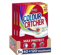 Colour Catcher Max Protect Laundry Sheets, Helps to Prevent Colour Run and Protects Brightness - 120 Sheets