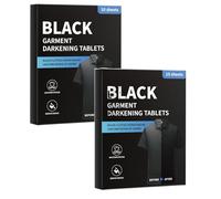 Colour Catcher Sheets - Pack of 10 dye-capturing cloths effectively prevent dye bleeding | Suitable for light and dark garments in cold or hot washes | Ideal for clothing (Black,2pcs)
