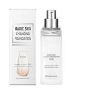 Colour Changing and Moisturizing Foundation - Seamless Tone-Matching | Cream Base Tone Correcting SPF 30 Coverage Glow Concealer Naturally for Face Makeup