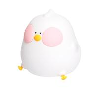 Colour Changing Chicken Night Light Rechargeable Touch Lamp Dimmable Bedside Baby Feeding Light