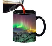 Colour Changing Coffee Cups, Ceramic Mug with Heat Changing Effect, Ceramic Mug in Design, Heat Sensitive Magic Mug for Hot and Cold Drinks