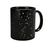 Colour-Changing Coffee Mug, Colour-Changing Coffee Cups, Ceramic Mug with Twelve Constellations as a Gift, Heat Sensitive Magic Mug for Hot and Cold Ge