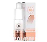 Colour Changing Foundation - 30ml Self-Adjusting Foundation | Cream Mattifying Concealer | 4-in-1 Full Coverage for Mature Skin, Natural Blending, Moisturising Makeup Base