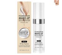 Colour Changing Foundation, Color Changing Foundation Makeup Base Moisturizing Liquid Foundation for Women, Sunscreen Serum Spf 15, Long Lasting Color True Match for Face, Even Tone (1 Pcs)