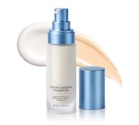 Colour Changing Foundation for Mature Skin - Buildable Light-Medium Coverage Face Foundations with Centella & Jojoba Oil, Natural Dewy Finish, Long Wear Foundation for Older Women Daily Makeup,30ml