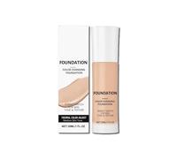 Colour Changing Foundation for Mature Skin, Hydrating Liquid Foundation with Colour Correcting, Lightweight Buildable Coverage, Natural Finish for Women, 30ml (Medium Skin Tone)