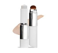 colour changing foundation，Foundation Stick - Buildable Coverage with Collagen Complex, Includes Detachable Brush，for All Skin Types (Natural)