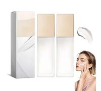 Colour Changing Foundation Full Coverage, 2025 New Primer Makeup Adjustable Shade Foundation, Long-Lasting Liquid Foundations for Women, Lightweight Cream for Work (2PCS)