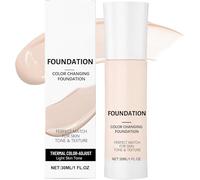 Colour Changing Foundation, Intelligent Color Correcting Foundation, Face Foundations, Face Primer for Mature Skin, Natural Finish Makeup Brighten Skin Tone (Light)