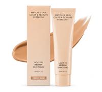 Colour Changing Foundation, Korean Foundation Make Up, Medium Skin Tint, Face Makeup, Mature Skin - 30ml Liquid Base with Buildable Coverage, Soft Matte Natural Finish for Daily Wear