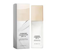 Colour Changing Foundation, Lawless Colour Changing Warm Skin Tone Foundation, Moisturizing Foundation Makeup, 30ml Magic Skin Changing Foundation, Long Lasting Colour Match Foundation