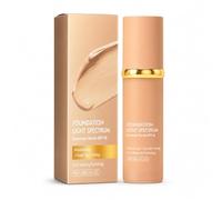 Colour Changing Foundation Medium Spectrum SPF 50+,Skin Tint Foundation for Mature Skin,4 in 1 Korean Colour Match Liquid Makeup,Full Coverage Concealer for Even-Looking Tone&Daily Hydrating Wear