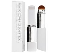 Colour Changing Foundation Stick,White Foundation Sticks,Hydrating Colour Changing Foundations Sticks,Full Coverage Cream Foundations with Brush,For All Skin Types