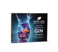 Colour Changing Gin Kit by Sandy Leaf Farm - Blue to Pink, Makes 5 Bottles