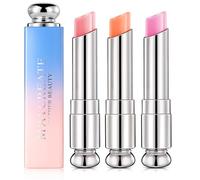 Colour Changing Lip Balm,3 Pack Tinted Lip Balm Crystal Jelly Magic Lipstick Nutritious Moisturizer Lip Care Lip Balm Set Natural Lip Protection Lip Repair Gifts