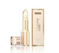 Colour Changing Lipstick for Women - PH Lipstick with Colour Changing Effect & 24 Hours Hold, Thermoactive Lipstick with Gold Leaf, Transparent Lip Balm, Colour Changing Lipstick (1 Piece)
