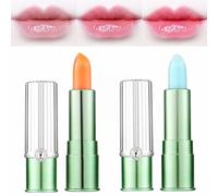 Colour Changing Lipstick,Glossier Lip Balm,Temperature-Reactive & Personalized Shade,Moisturizing & Non-Sticky, Natural Makeup,for All-Day Rosy Lips