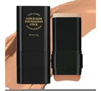 Colour Changing Make-Up Stick - Setting Base, Waterproof Sweatproof Finish | Full Delay Cream Formula, Ended Foundation Tool with Brush, Summer Makeup Set