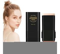 Colour Changing Make-Up Stick - Setting Base, Waterproof Sweatproof Finish | Full Delay Cream Formula, Ended Foundation Tool with Brush, Summer Makeup Set