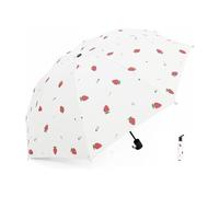 Colour Changing Umbrella Strawberry Pattern Magic Water Activated Compact Color