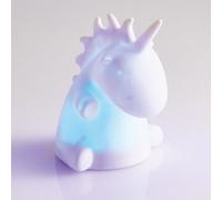 Colour Changing Unicorn Night Light - Battery Powered Portable Kids Bedroom Led Novelty Mood Lighting - H12Cm X W11.5 X D11Cm