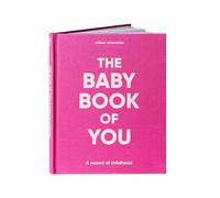 Colour Chronicles - The Baby Book of You | Memory Book to Capture 1st Year | Personalised - Space for Drawings & Photos | Unique Baby Gift for Girls & Boys | Hardback Memory Journal | 96 Pages - Pink