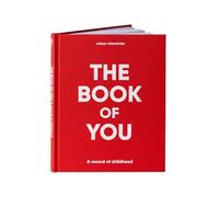 Colour Chronicles - The Book of You - Childhood Memory Book for Ages 1 to 16 | Fun & Inclusive Keepsake for Every Family | Space for Photos & Drawings | Cloth Covered Hardback | 112 Pages - Red