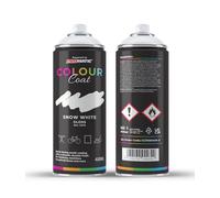 Colour Coat Pro-Matic Snow Pure White Gloss RAL 9010 Aerosol Spray Paint 400ml (6)