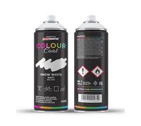 Colour Coat Pro-Matic Snow Pure White Matt RAL 9010 Aerosol Spray Paint 400ml (2)
