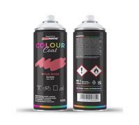 Colour Coat Pro-Matic Wild Rose Red Gloss RAL 3017 Aerosol Spray Paint 400ml (1)