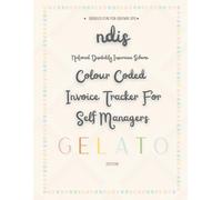Colour Coded NDIS Invoice Tracker for Self Managers: Gelato Edition