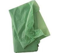Colour Coded 'Refuse/ Bin Liners Sacks - Green - Size 450 x 725 x 850 mm - 80Ltr - (Pack 50)