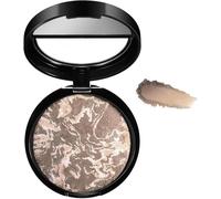 Colour Correcting Powder Foundation, Long-lasting 24H Wear, Shimmer Brick Pressed Bronzer, Buildable Light to Medium Illuminating Powder, Lasting Oil-control Full Coverage Make Up (06)