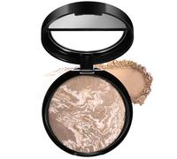 Colour Correcting Powder Foundation, Marble Baked Makeup Setting Powder, Baked Foundation for Mature Skin, 24H No-Transfer No Smudge Oil-Control Pressed powder Makeup Base