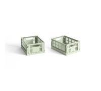 Colour Crate Storage Box Mini Set of 2 Mint