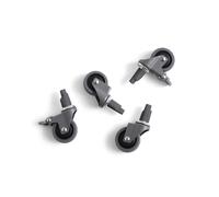 Colour Crate Wheels For Box 4 pcs. Large Gray