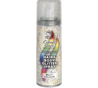 Colour Culture Hair Colour Spray Multicolour - 125ml (Multi Colour Glitter Spray) Temporary Colour Hair Spray