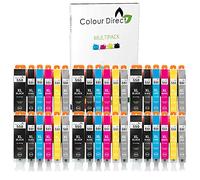 Colour Direct 550 551 Compatible Ink Cartridges for Canon Pixma iP8750 MG6340 MG6350 MG7150 MG7500 MG7550 CLI-551XL/ PGI-550XL - 36 Pack (6 Sets + 6 Grey)