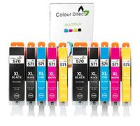 Colour Direct PGI-570XL CLI-571XL Compatible Ink 570 571 Cartridges Replacement For MG5700 MG5750 TS5051 TS5050 TS5050 MG6851 MG5751 MG6850 TS6050 MG5753 MG6852 TS5053 TS6051-2 Sets