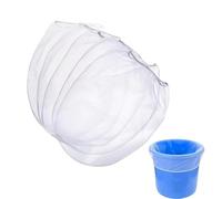 Colour Filter Strainer - Bucket Filter Colour Strainer Bags | 5 Pack Nylon Mesh Bags with Elastic Top Opening Fine Mesh Filters for Filtering Liquids and Home Brewing