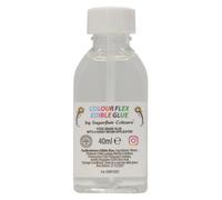 Colour Flex Edible Glue with Brush Professional Food Grade Edible Glue Hig