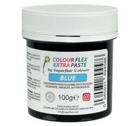 Colour Flex Food Colouring Paste Blue - Extra Concentrated, Vibrant Food Colouring For Buttercream, Chocolate, Sugar Paste, Icing, Fondant, Royal Icing, Cake Decorations and More - 100g
