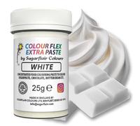 Colour Flex White Food Colouring Paste - Extra Concentrated, Vibrant Food Colouring For Buttercream, Chocolate, Sugar Paste, Icing, Fondant, Royal Icing, Cake Mixes, Batters and More - 25g