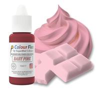 Colour Flex Baby Pink Oil Based Food Colouring Gel For Colouring High Fat Foods; Buttercream, Chocolate, Batters, Fondant, Icing & More - 15ml